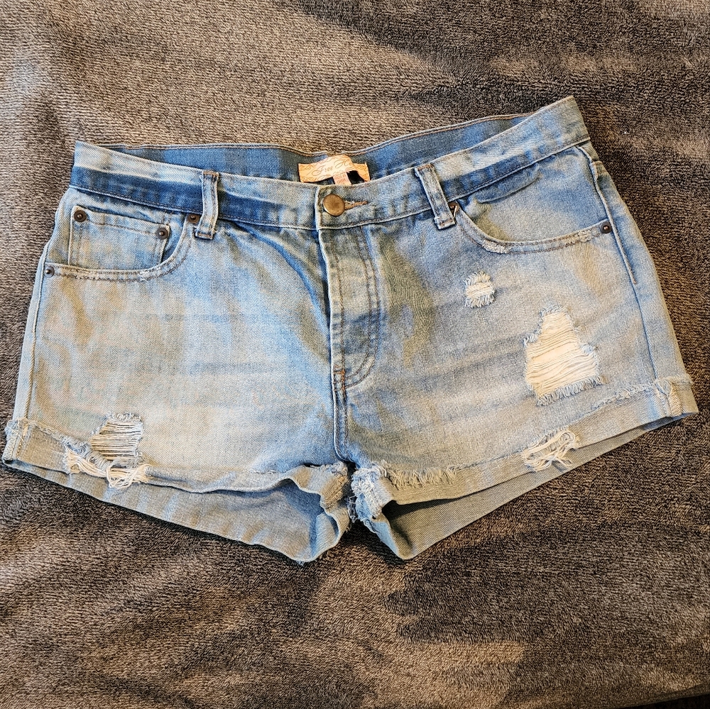 Free Heart women's jean shorts